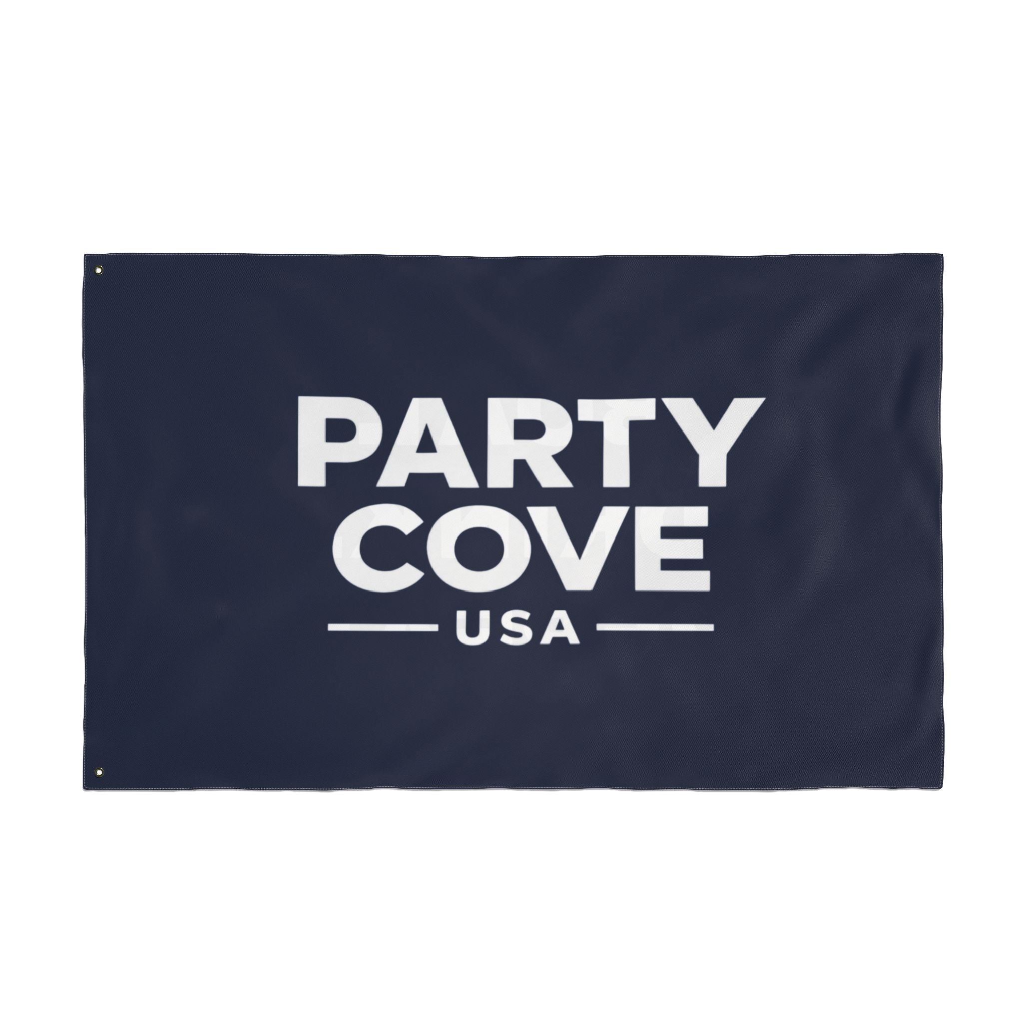 Double-Sided Flag — 'Party Cove' USA Design & 'Boat. Drink. Repeat.' Flag