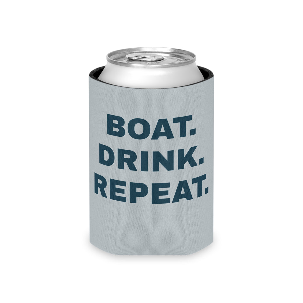 Can Cooler - 'Party Cove' Boat Drink Koozie (Boat. Drink. Repeat.)