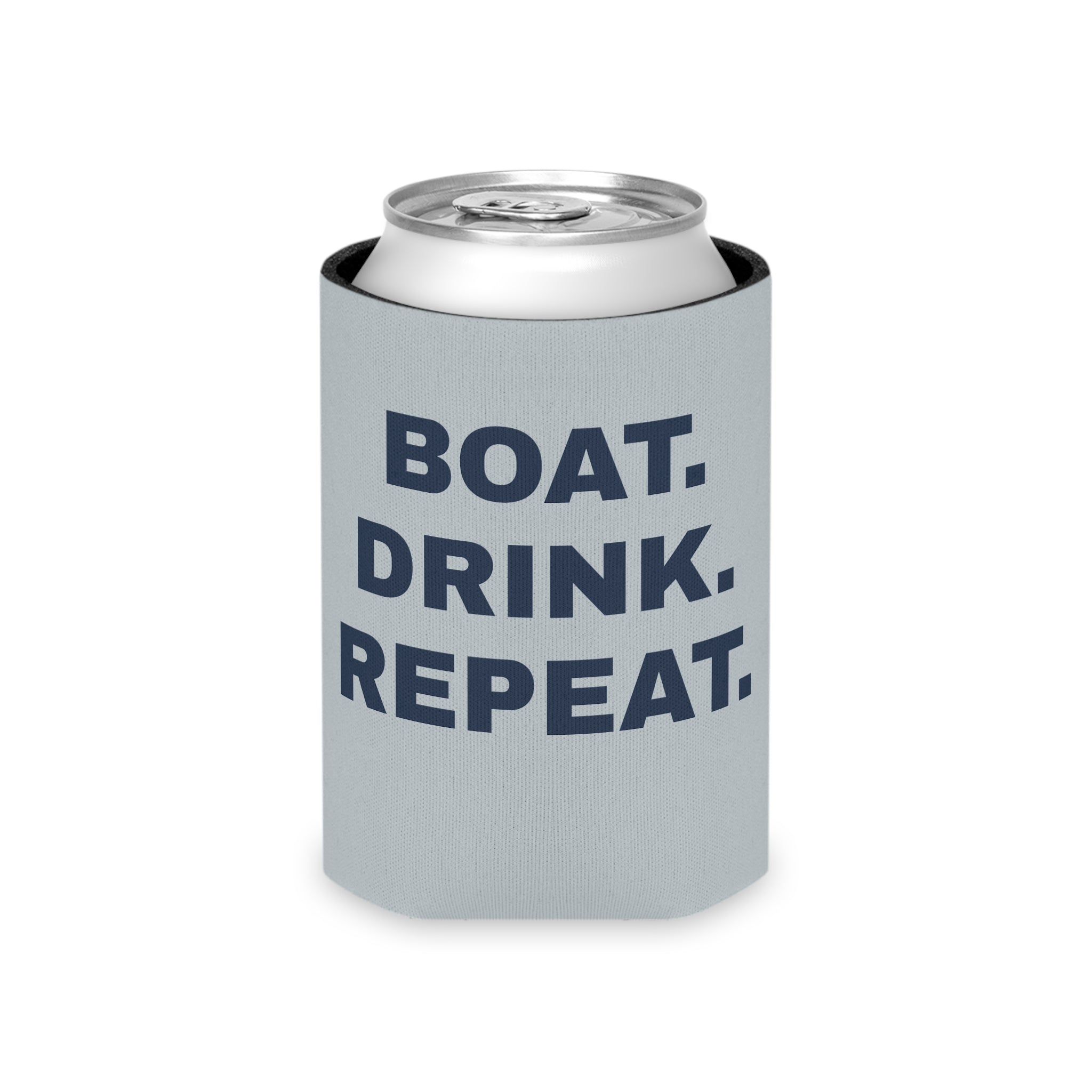 Can Cooler - 'Party Cove' Boat Drink Koozie (Boat. Drink. Repeat.)