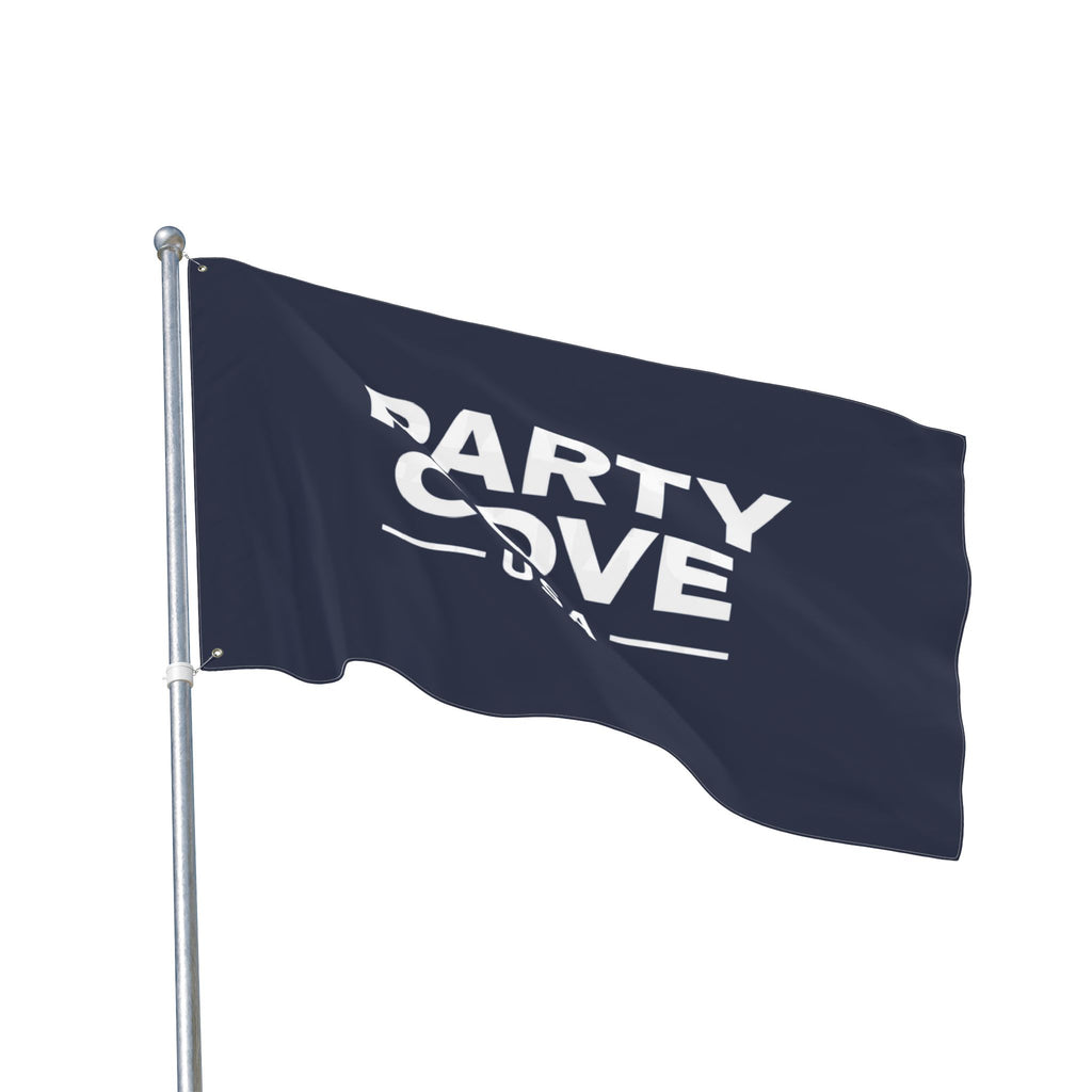 Double-Sided Flag — 'Party Cove' USA Design & 'Boat. Drink. Repeat.' Flag