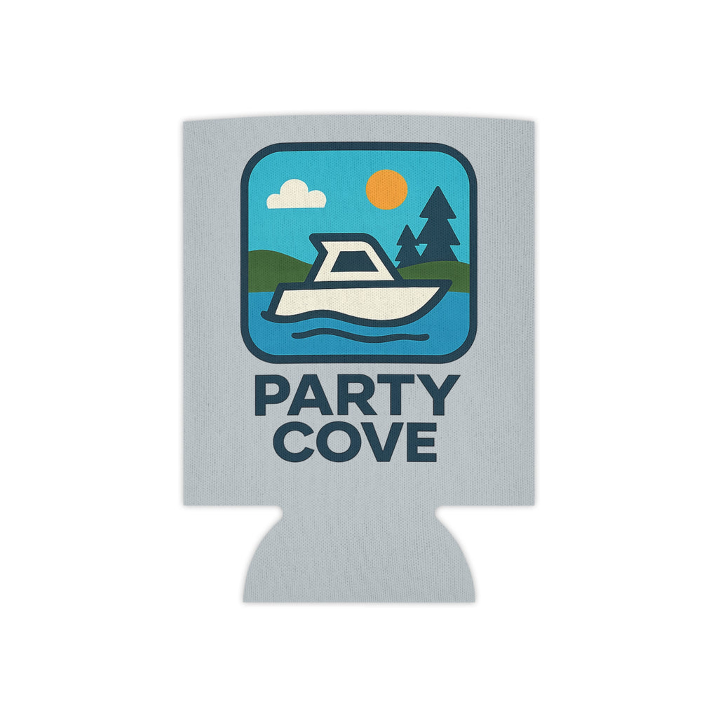 Can Cooler - 'Party Cove' Boat Drink Koozie (Boat. Drink. Repeat.)