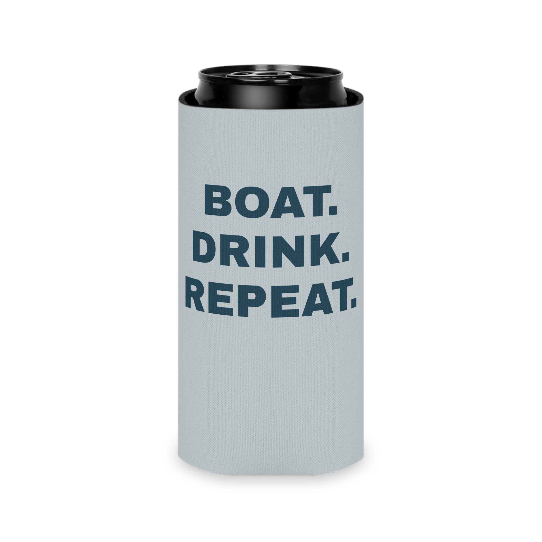 Can Cooler - 'Party Cove' Boat Drink Koozie (Boat. Drink. Repeat.)