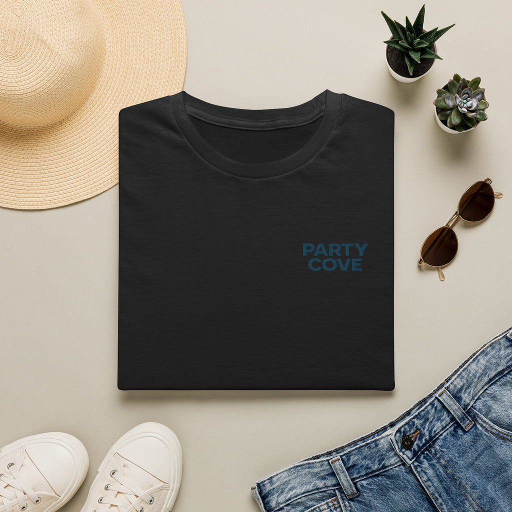 Party Cove Tee — Minimal OG Logo T-Shirt