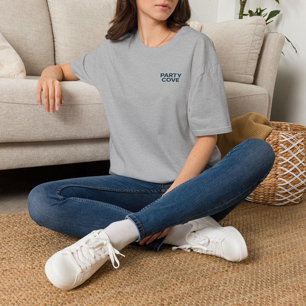 Party Cove Tee — Minimal OG Logo T-Shirt