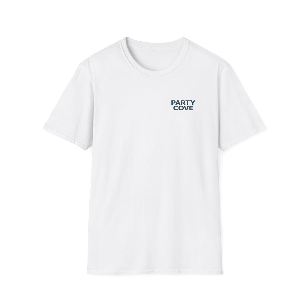 Party Cove Tee — Minimal OG Logo T-Shirt