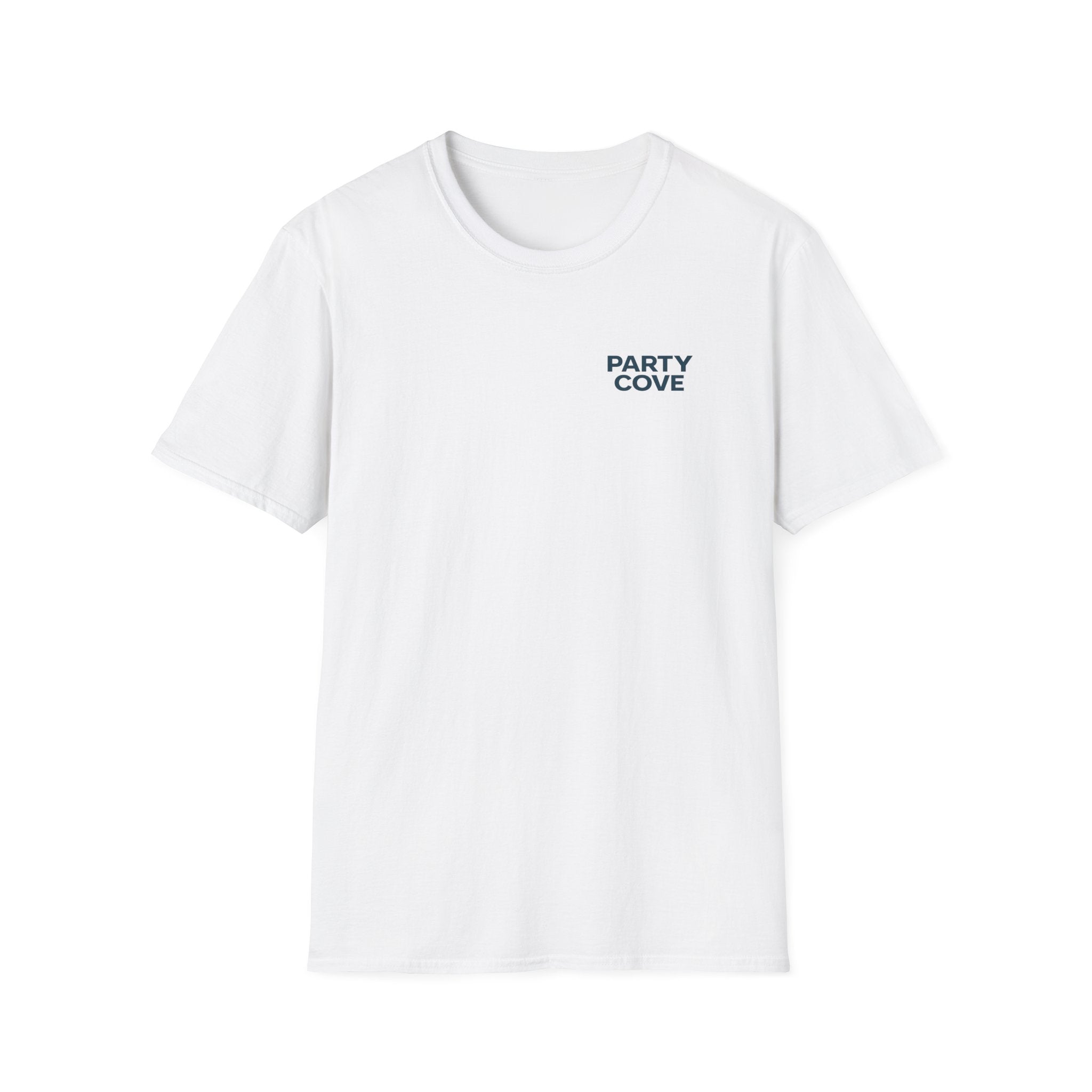 Party Cove Tee — Minimal OG Logo T-Shirt
