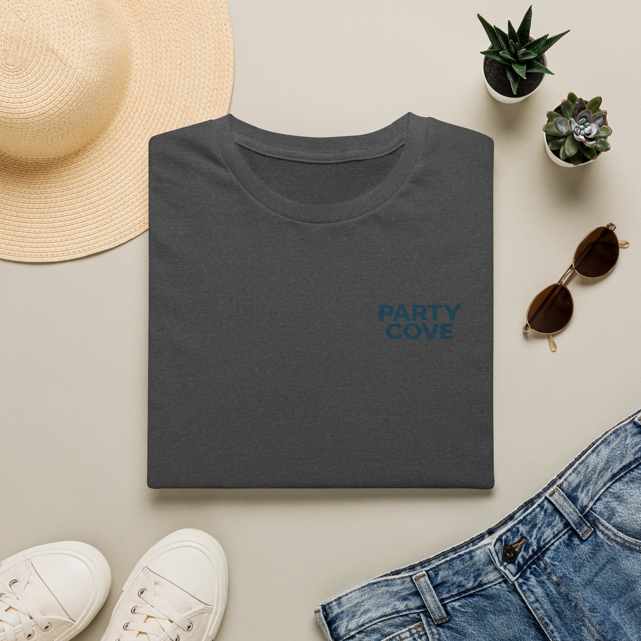 Party Cove Tee — Minimal OG Logo T-Shirt