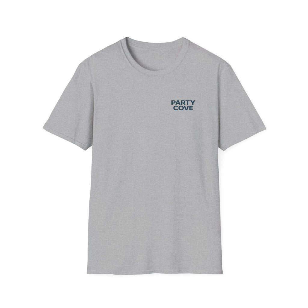 Party Cove Tee — Minimal OG Logo T-Shirt