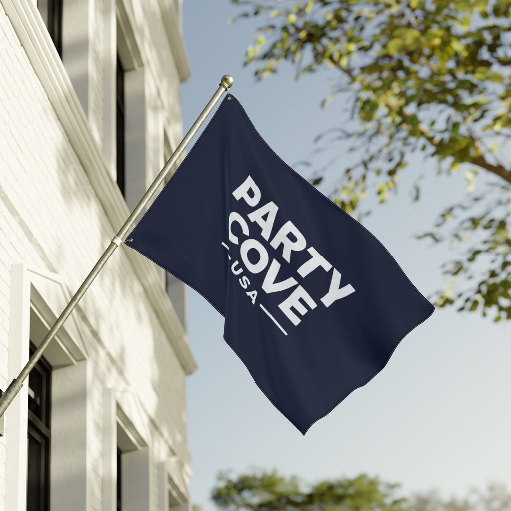 Double-Sided Flag — 'Party Cove' USA Design & 'Boat. Drink. Repeat.' Flag
