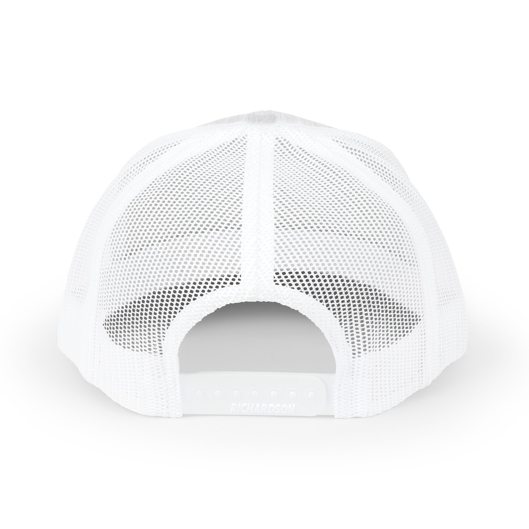 Boat Patch Trucker Cap — Embroidered Lake & Sun Snapback Hat